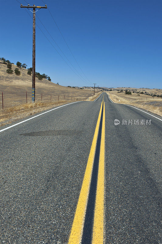 Co Hwy j16向美国加州马里波萨